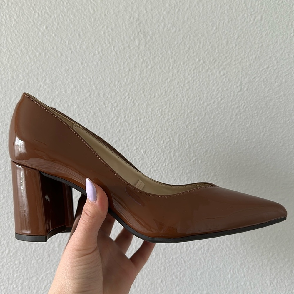 Brand new - Marc Fisher Brown 2in heel